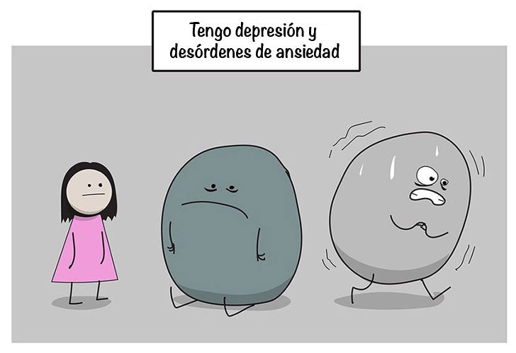 Un cómic viral que explica la depresión y la ansiedad